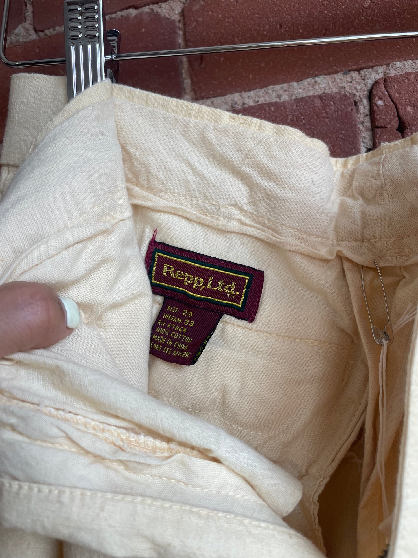 Vintage Butter Yellow Trousers SS1-2