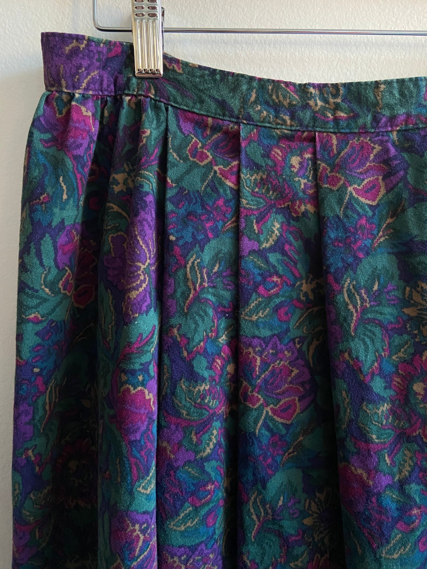 Paisley flannel Woolrich skirt SS 1-2