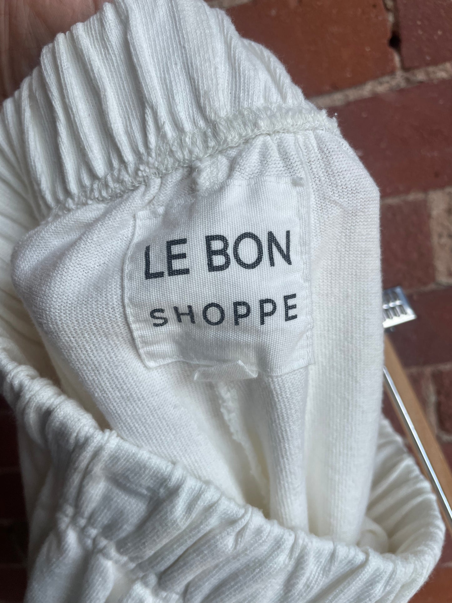 Le Bon Shoppe White Balloon Pants SS1-3