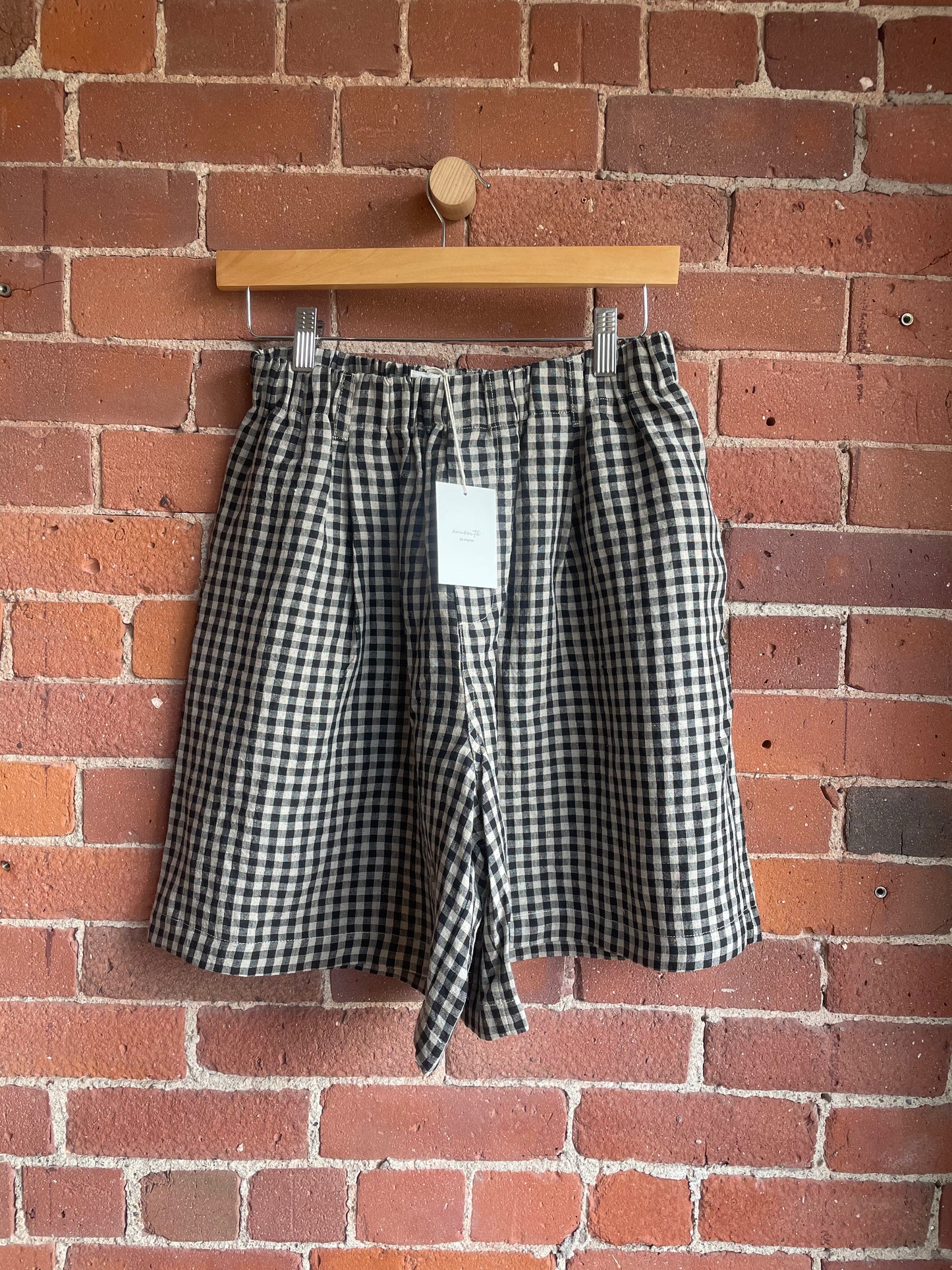 Amente Gingham Shorts SS1-2