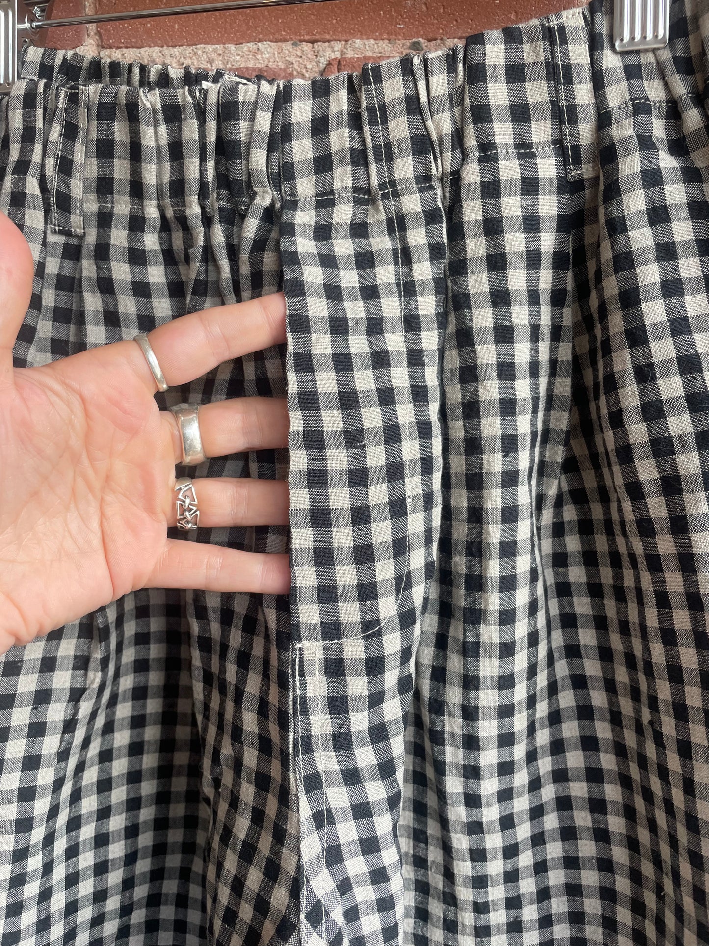 Amente Gingham Shorts SS1-2
