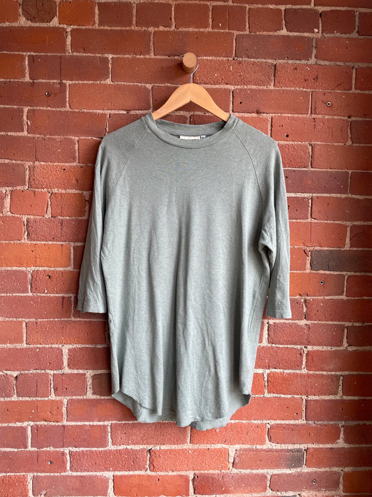 Jungmaven Teal Baseball Longsleeve SS2-3