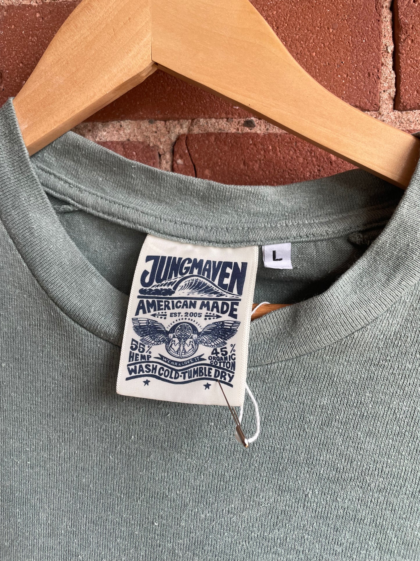 Jungmaven Teal Baseball Longsleeve SS2-3