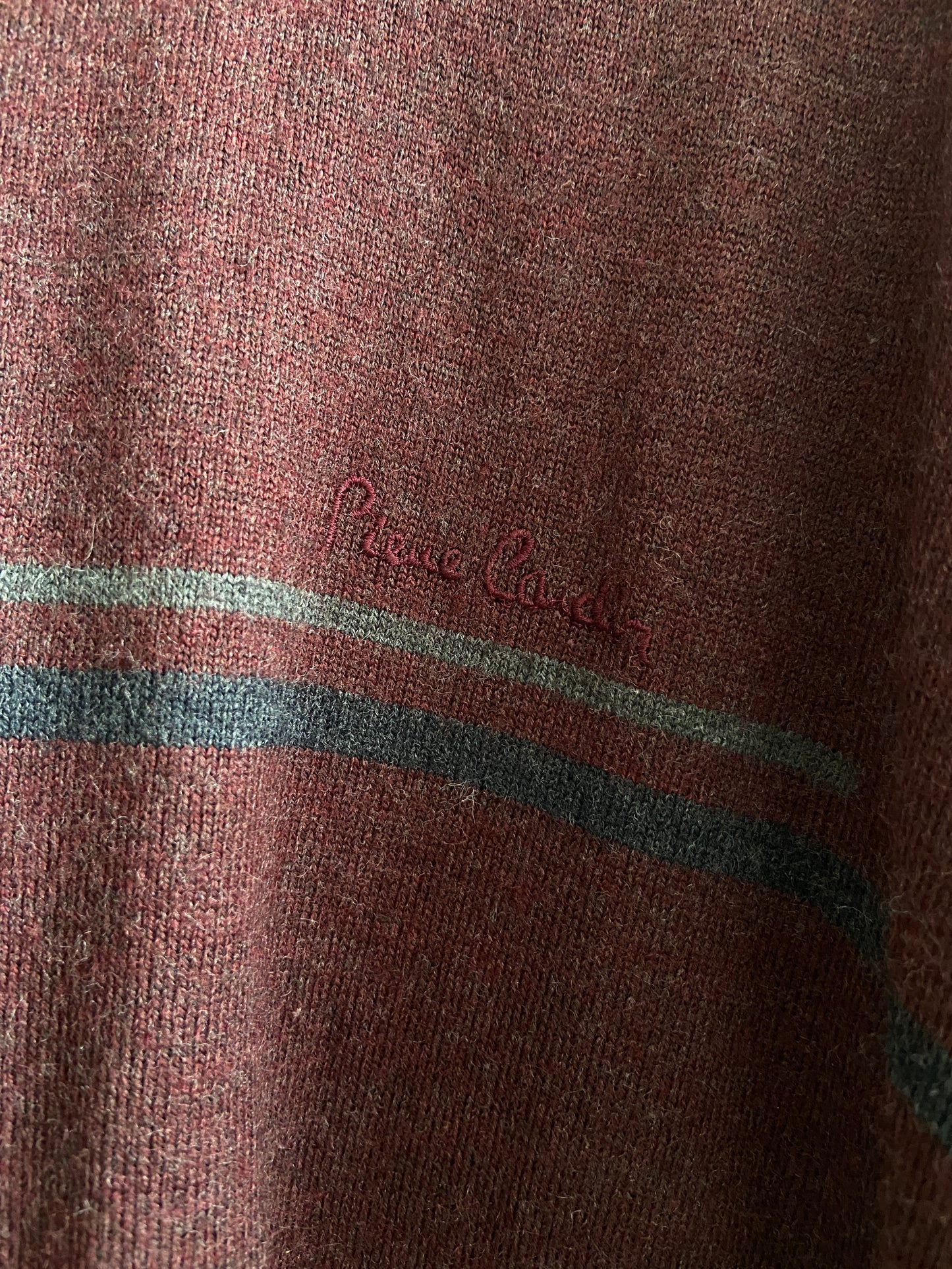 Pierre Cardin sweater wool blend SS 1-3