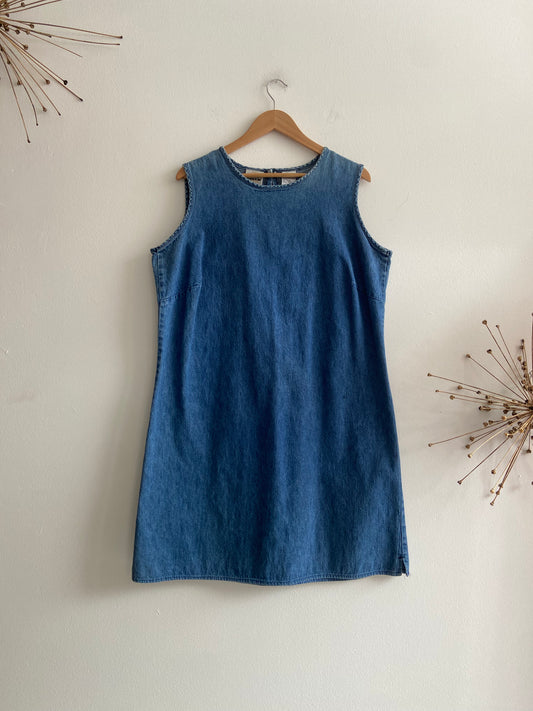 Denim A-Line dress SS 3