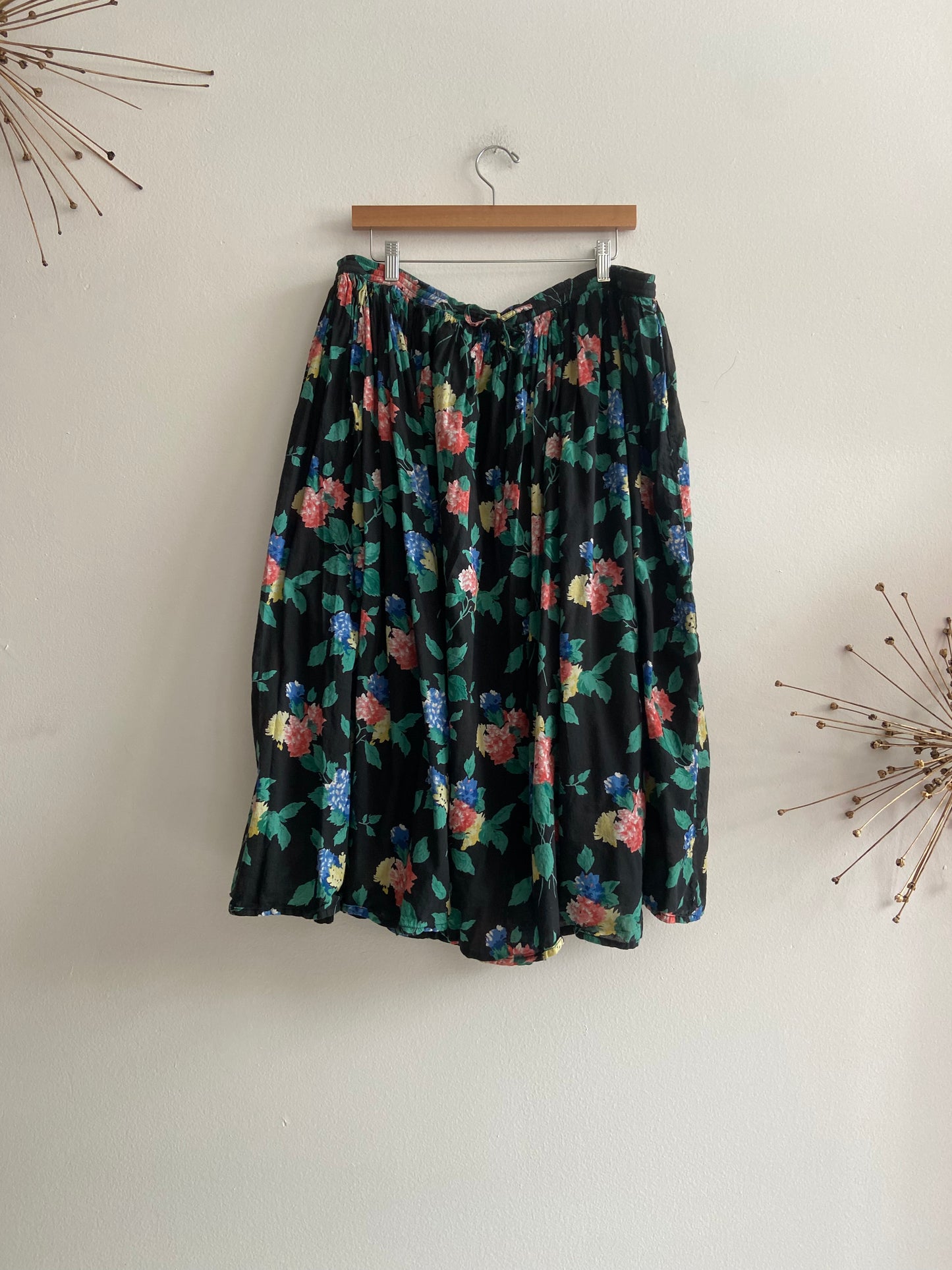 Floral cotton skirt SS 3