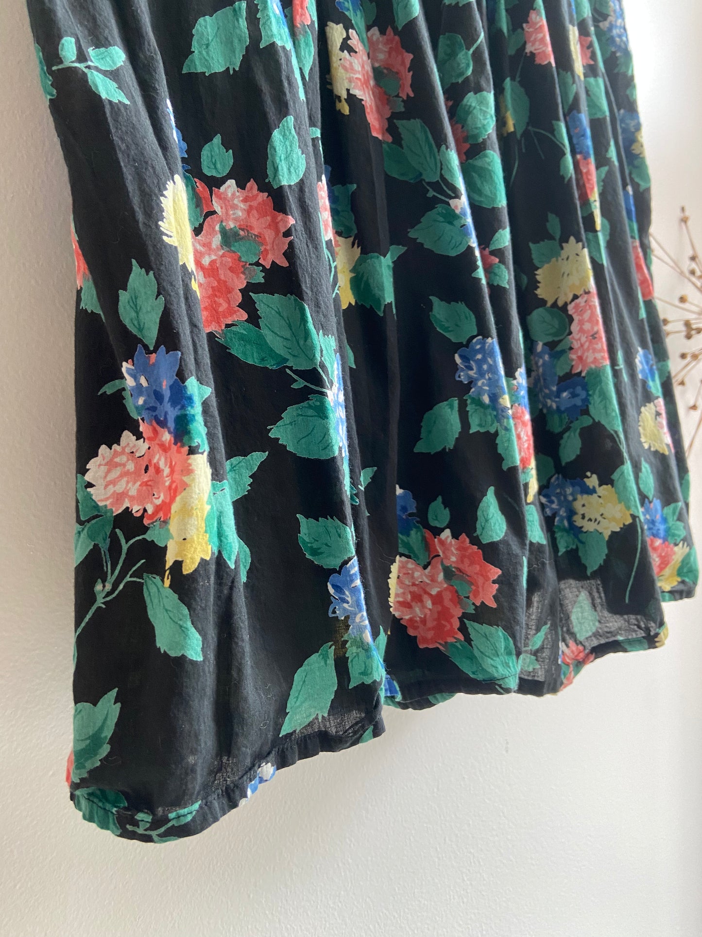 Floral cotton skirt SS 3