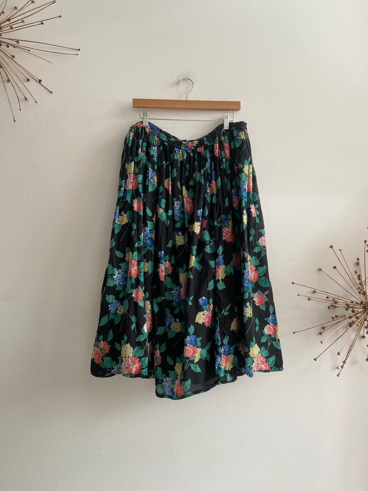 Floral cotton skirt SS 3