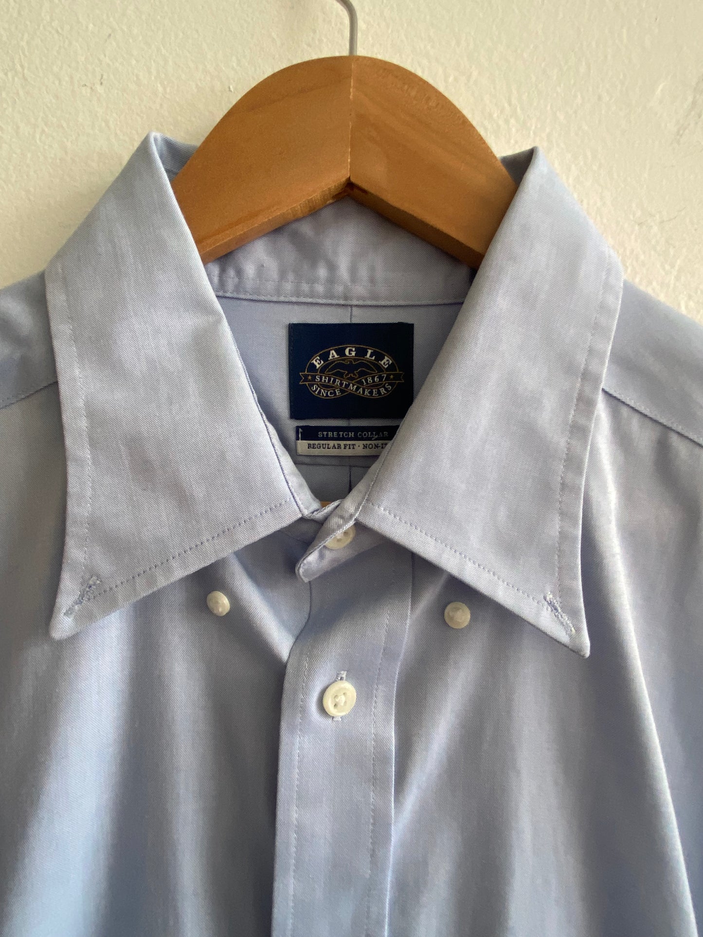 Blue button-up SS 1-3