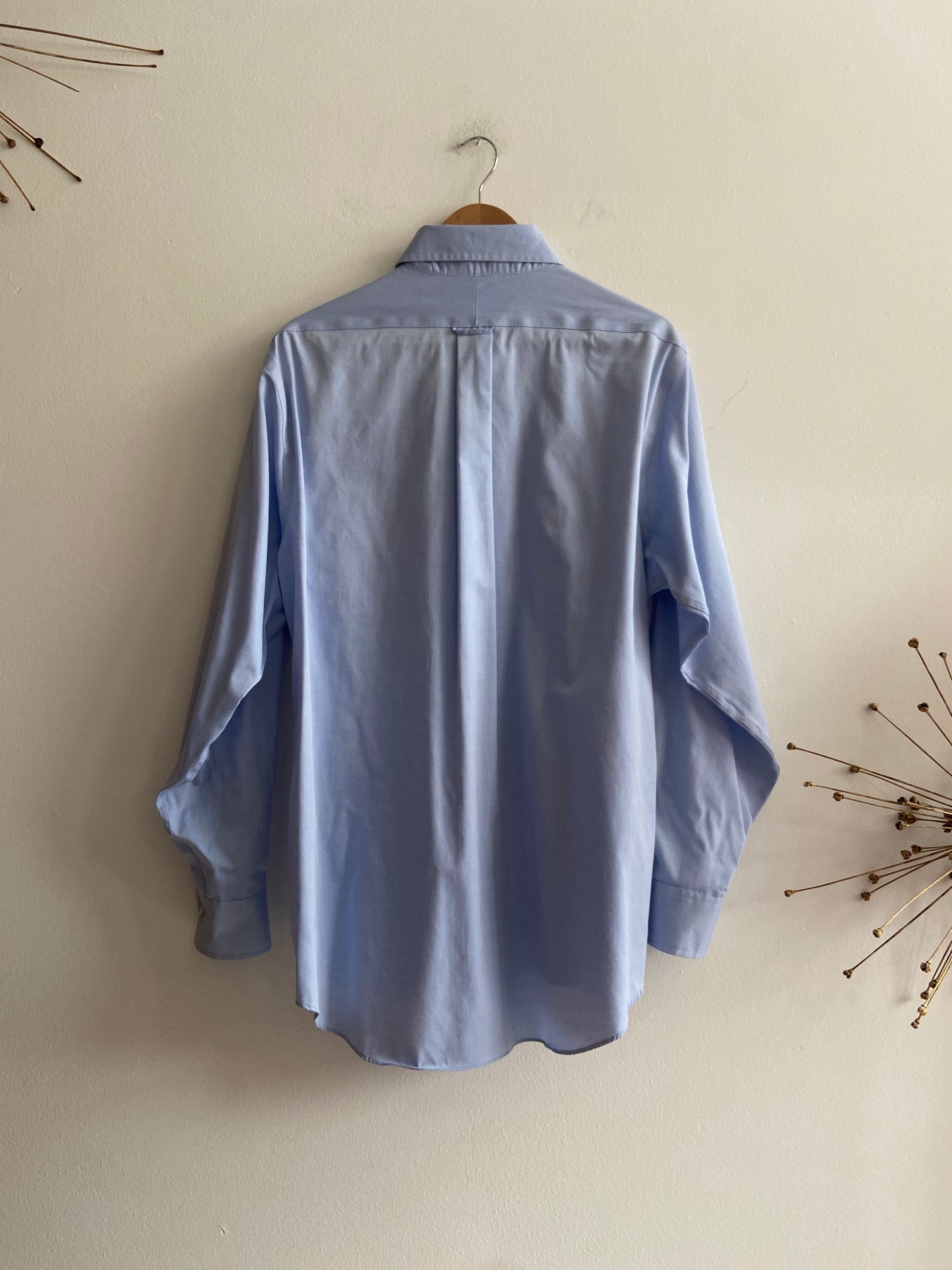 Blue button-up SS 1-3