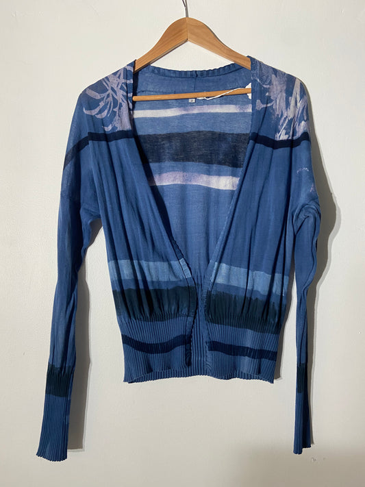 Light-weight blues cardigan SS 1