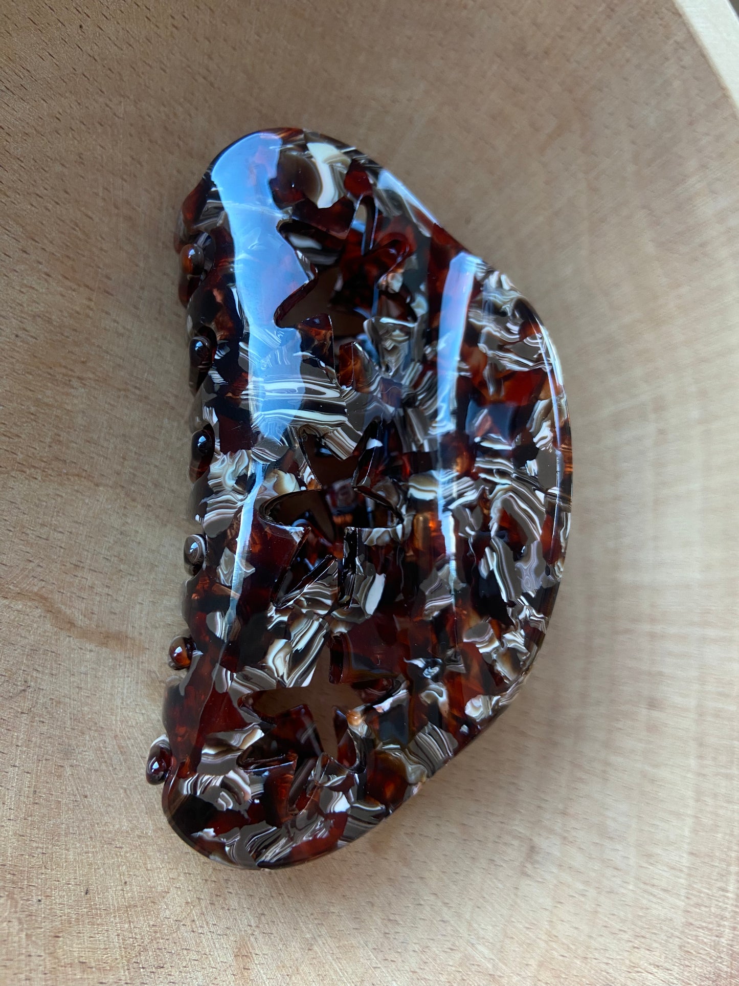 Hollow star claw clip