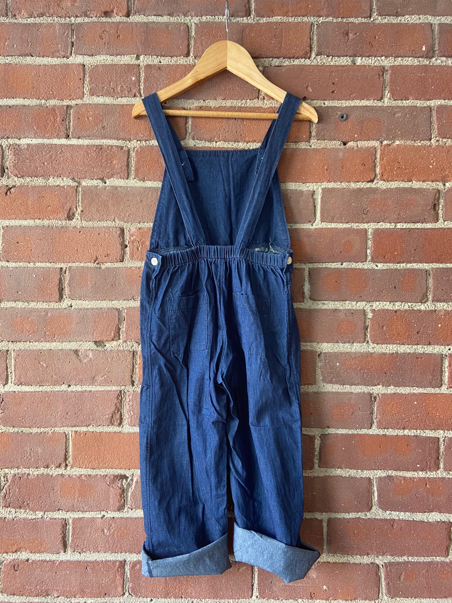 Little. Ones Mabo softest denim overalls sz 4/5 (3,3)