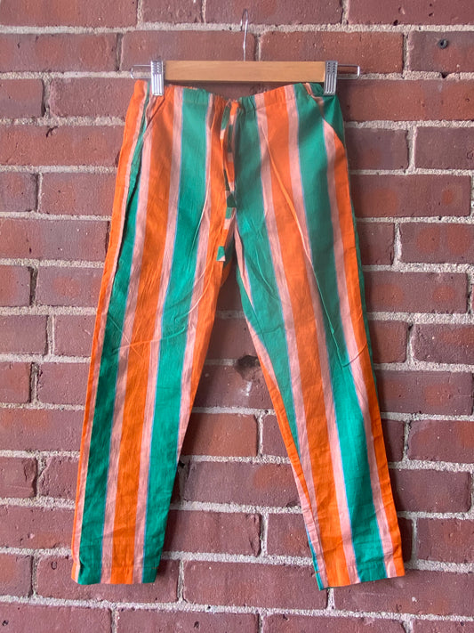 Little. Ones Lucas Dutertre striped cotton pants sz 6 (3,7)