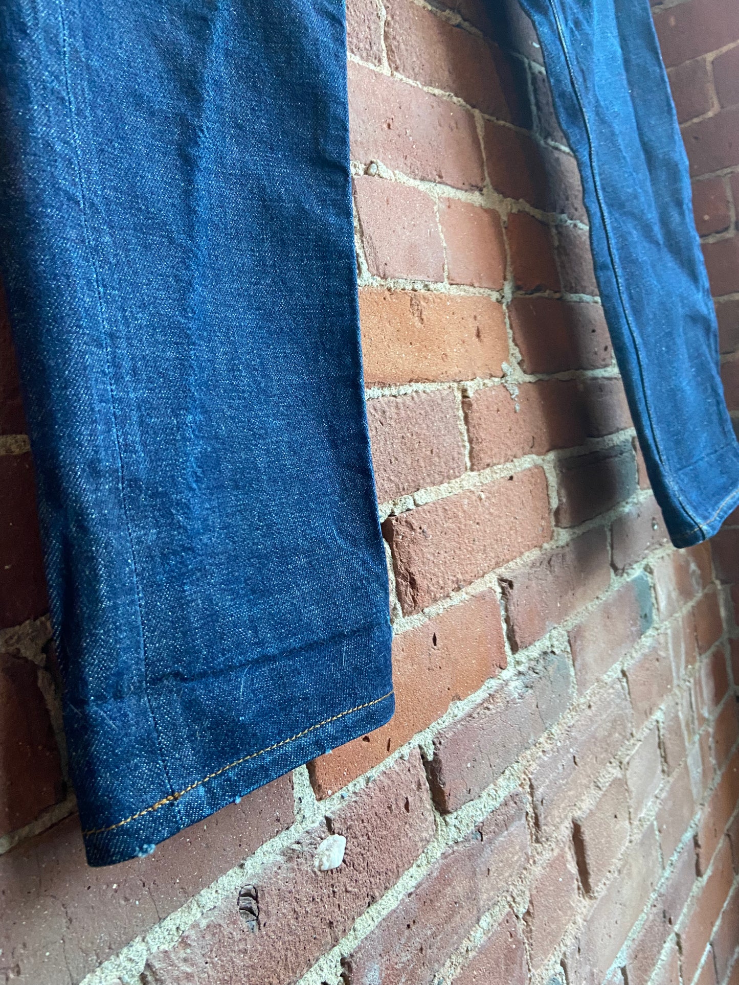A.P.C. dark wash jeans SS 2
