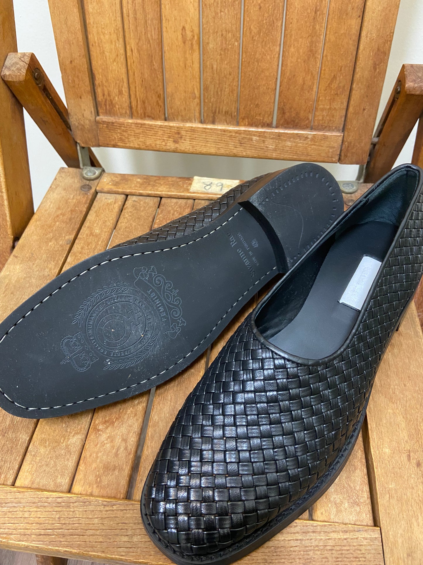 Suzanne Rae woven glove shoe size 40.5