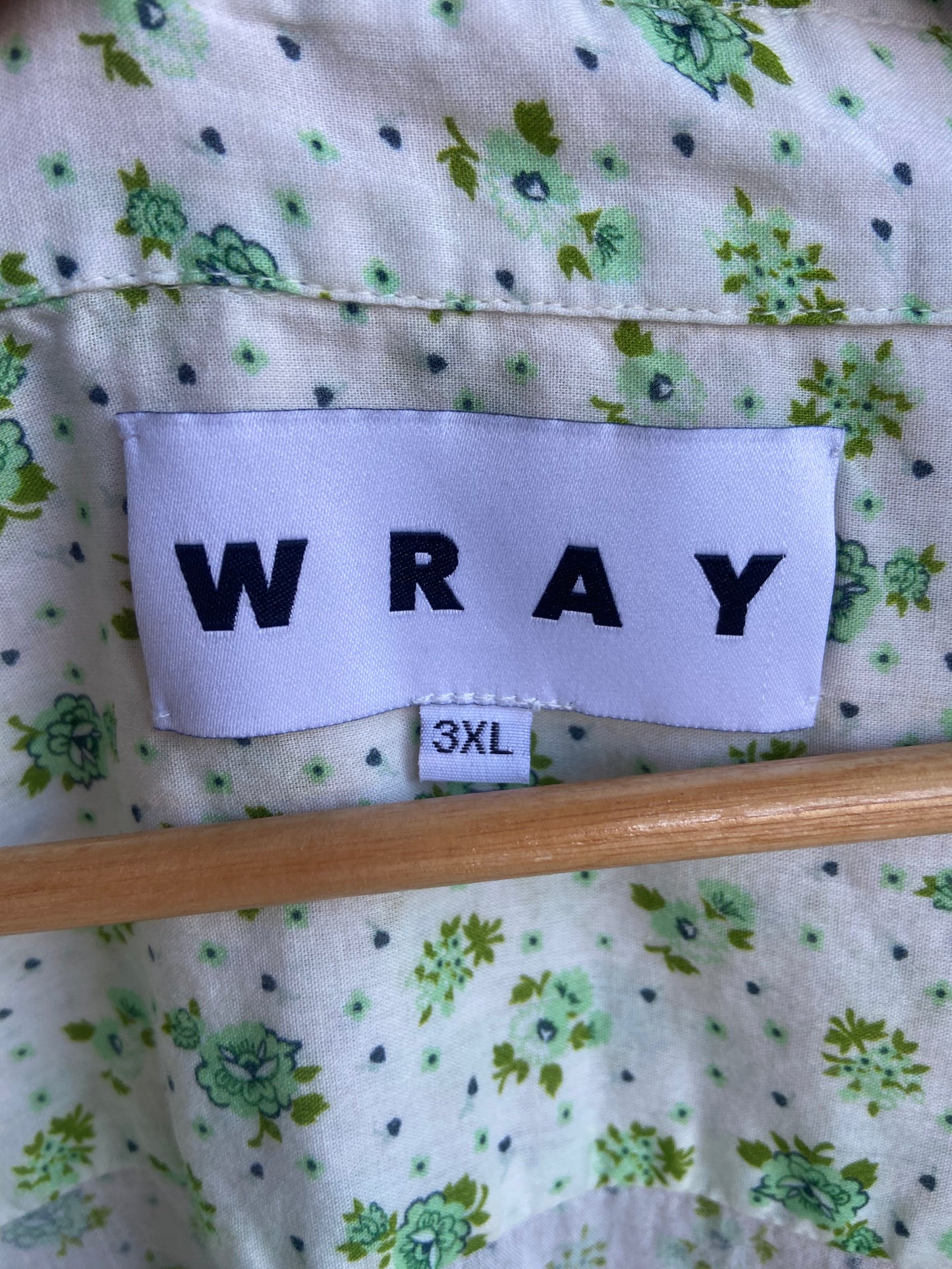 Wray top green flowers SS 3