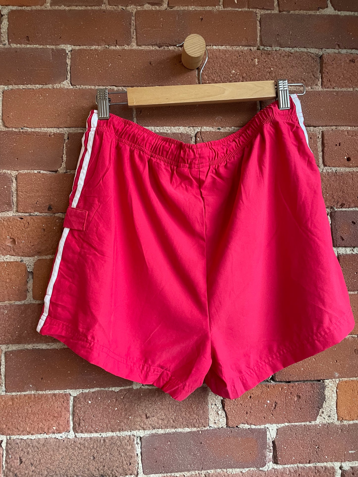 Adidas Strawberry Red Track Shorts SS1-2