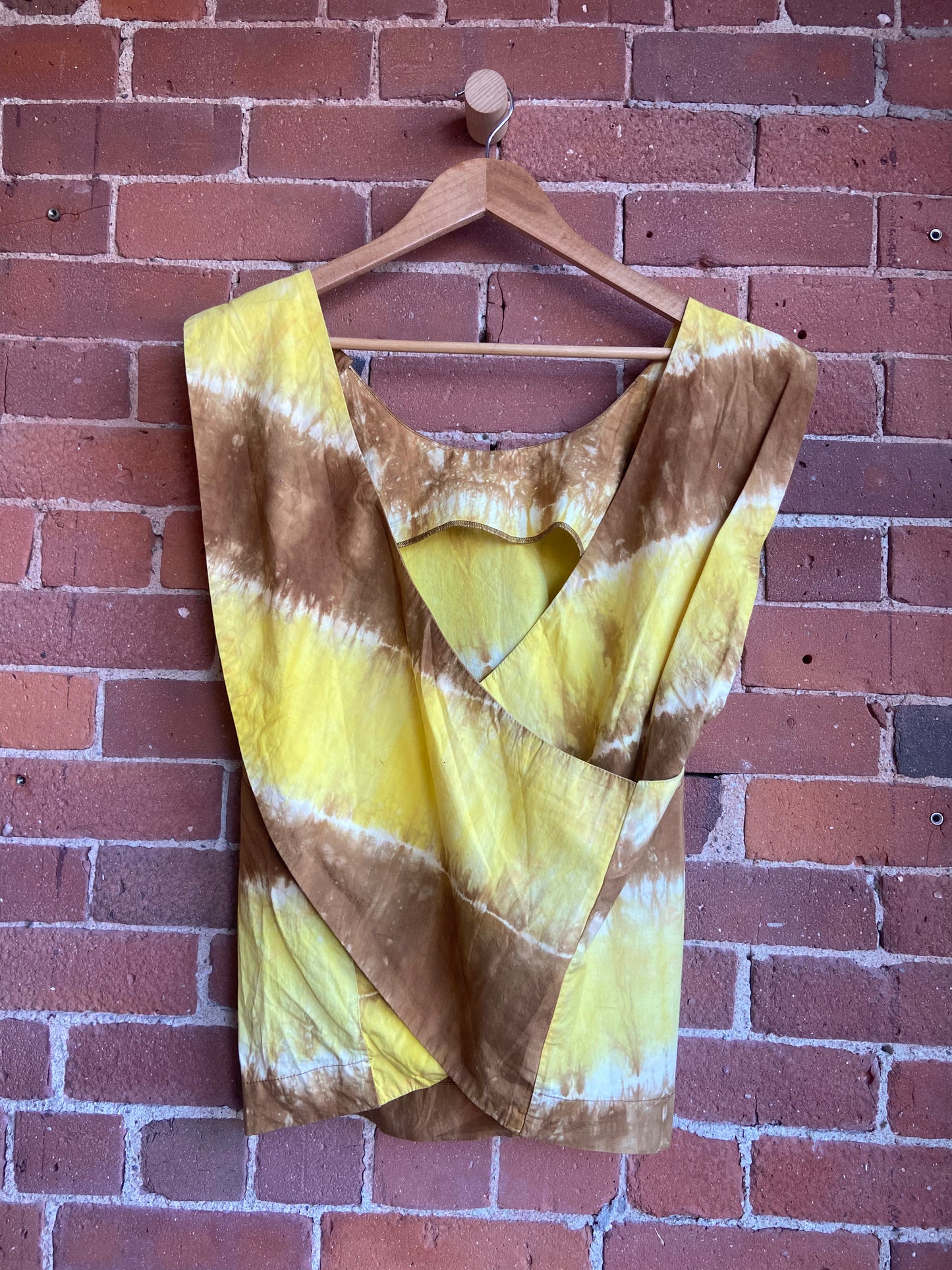Yellow tie dye top/bottom set SS 3