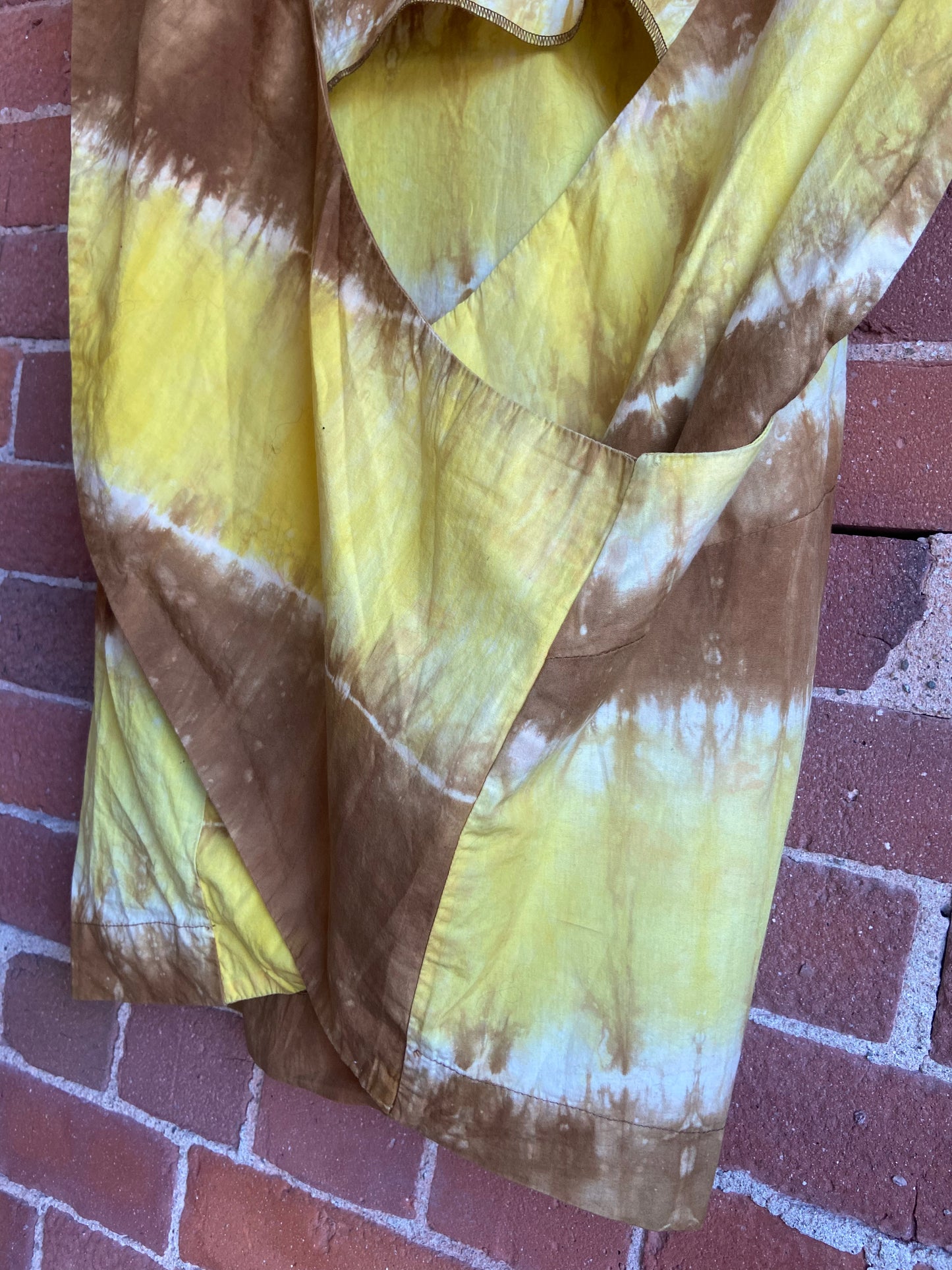 Yellow tie dye top/bottom set SS 3