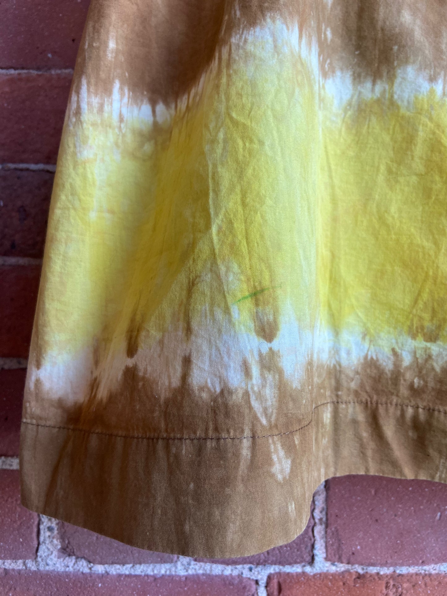 Yellow tie dye top/bottom set SS 3