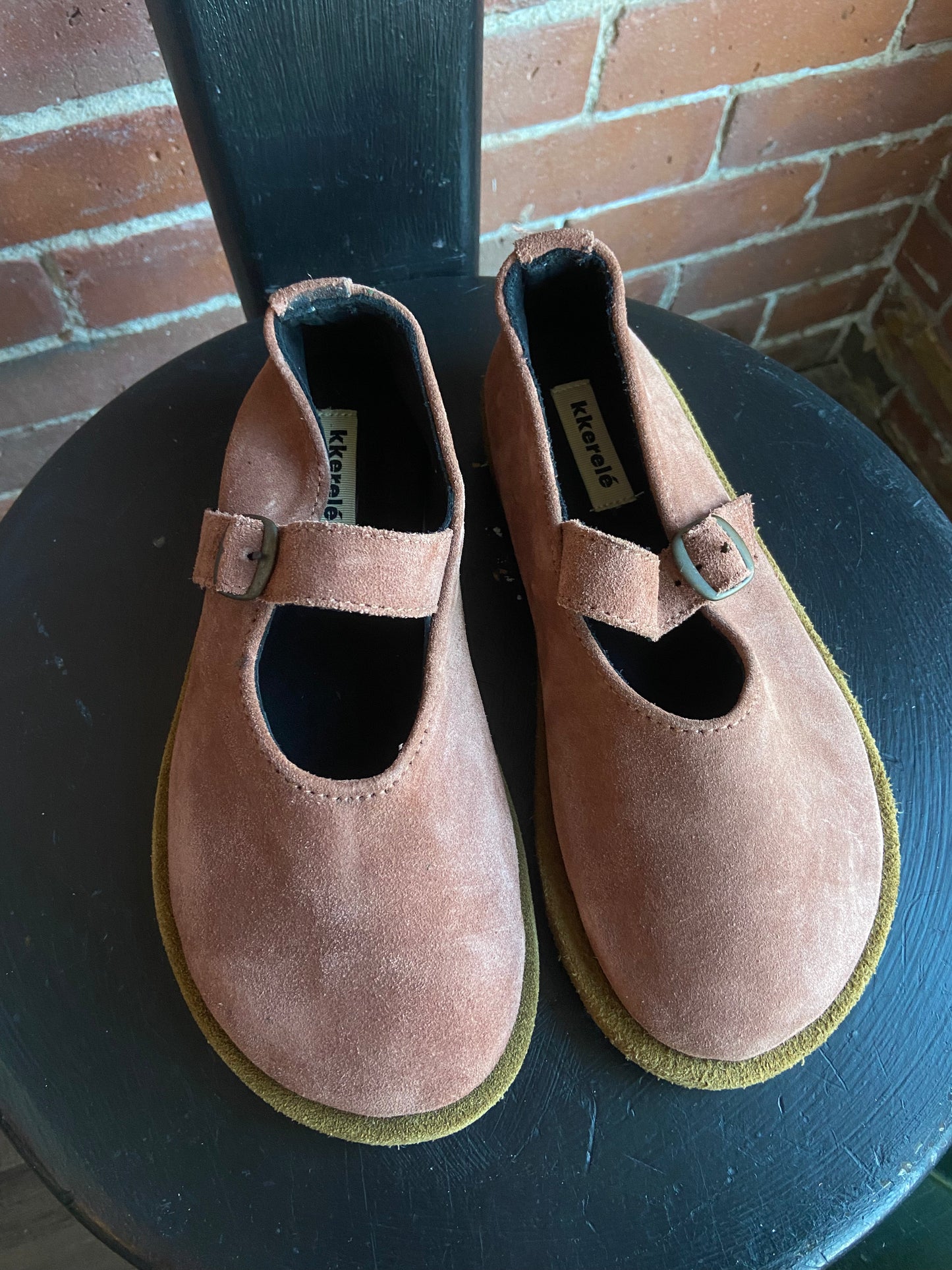 Handmade suede Mary Janes new size 39
