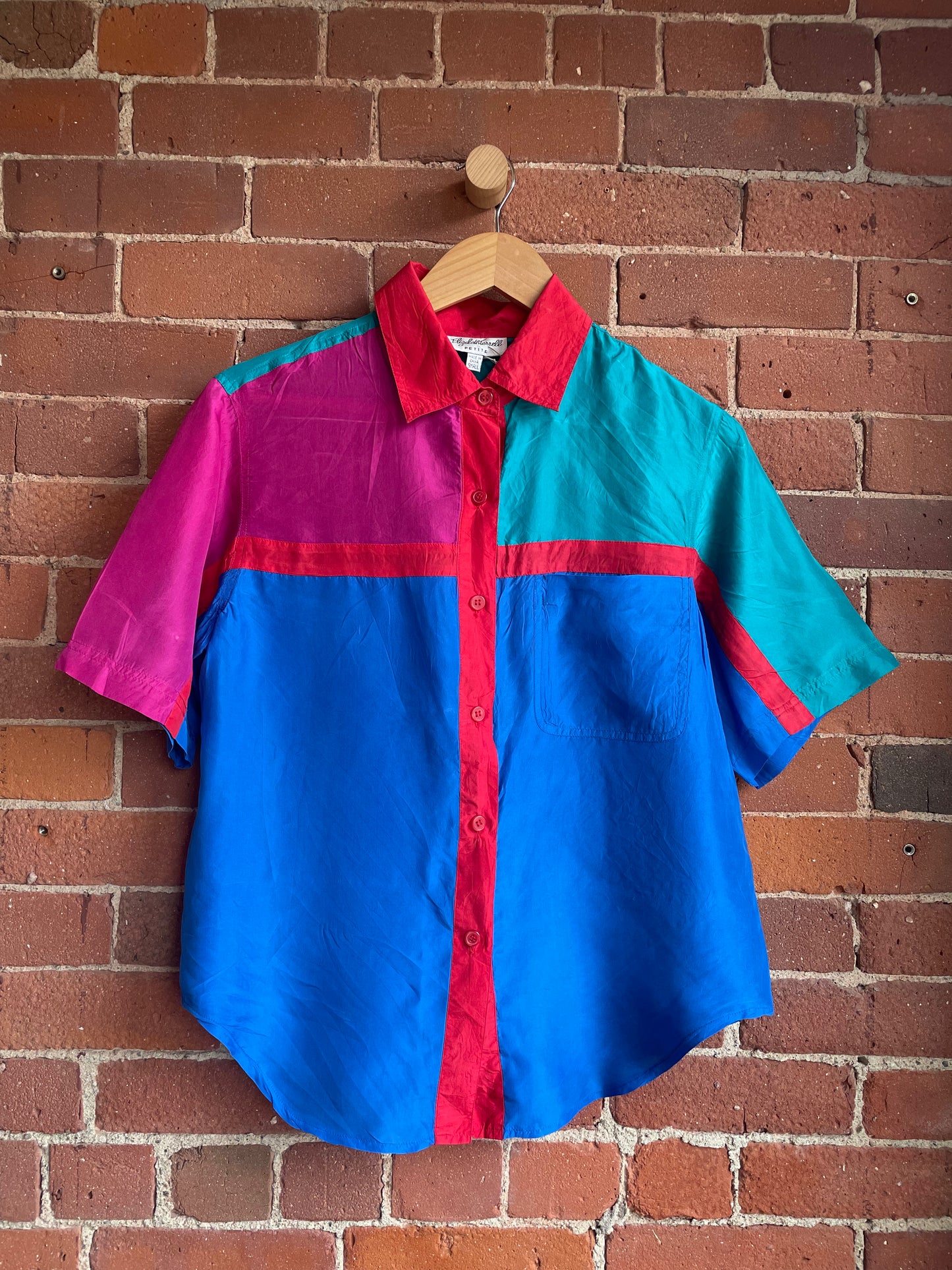 80's Silk Chico Button Down SS1