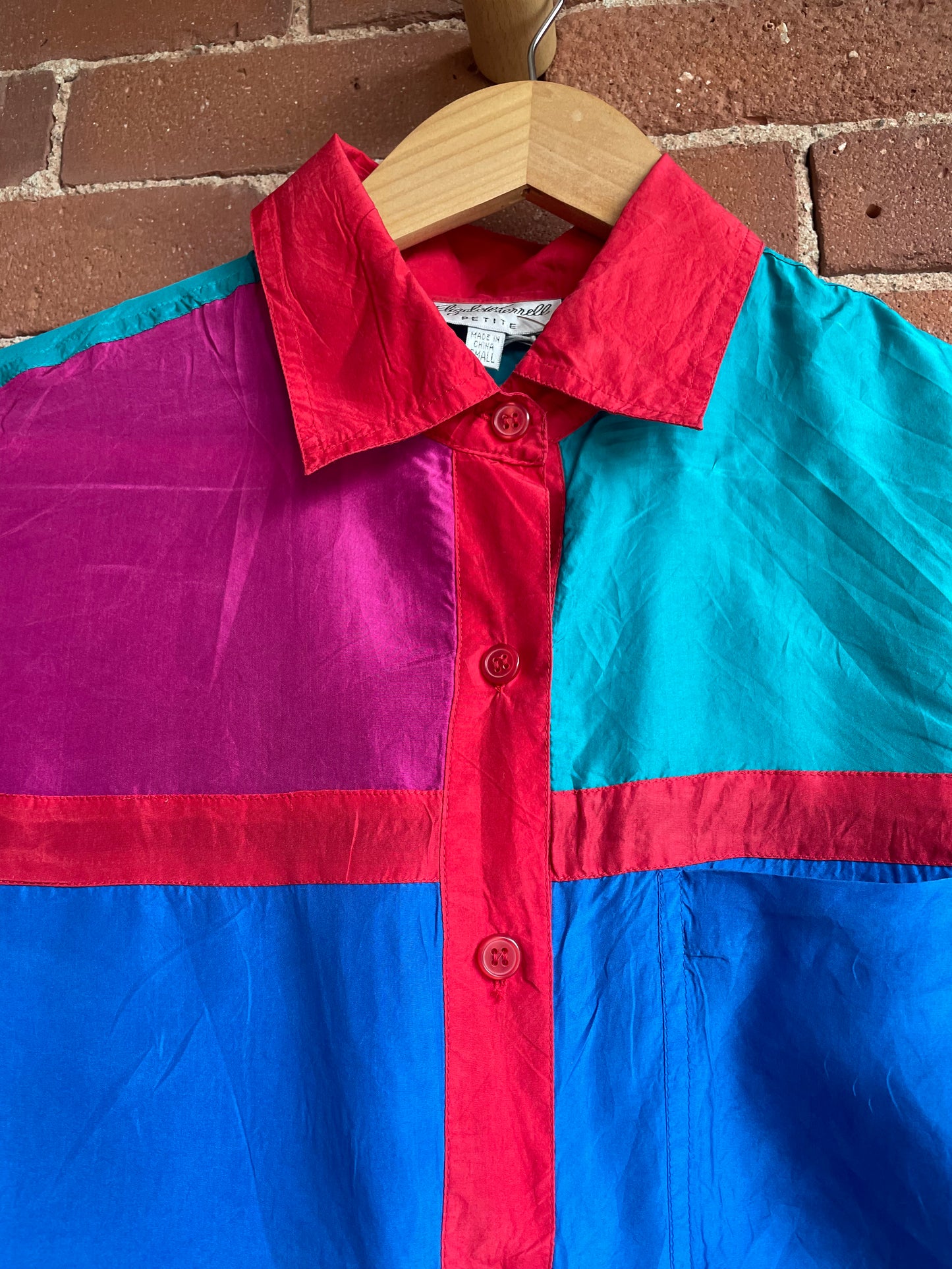 80's Silk Chico Button Down SS1