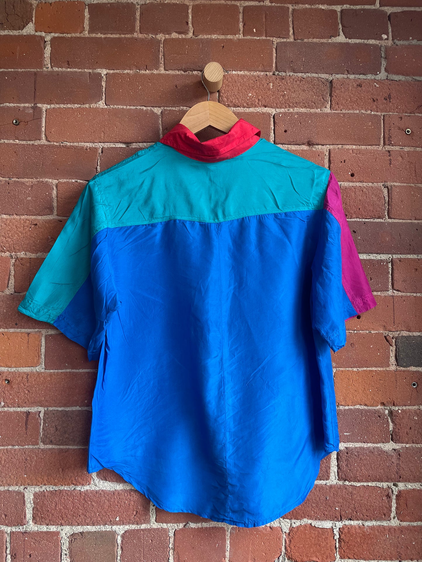 80's Silk Chico Button Down SS1