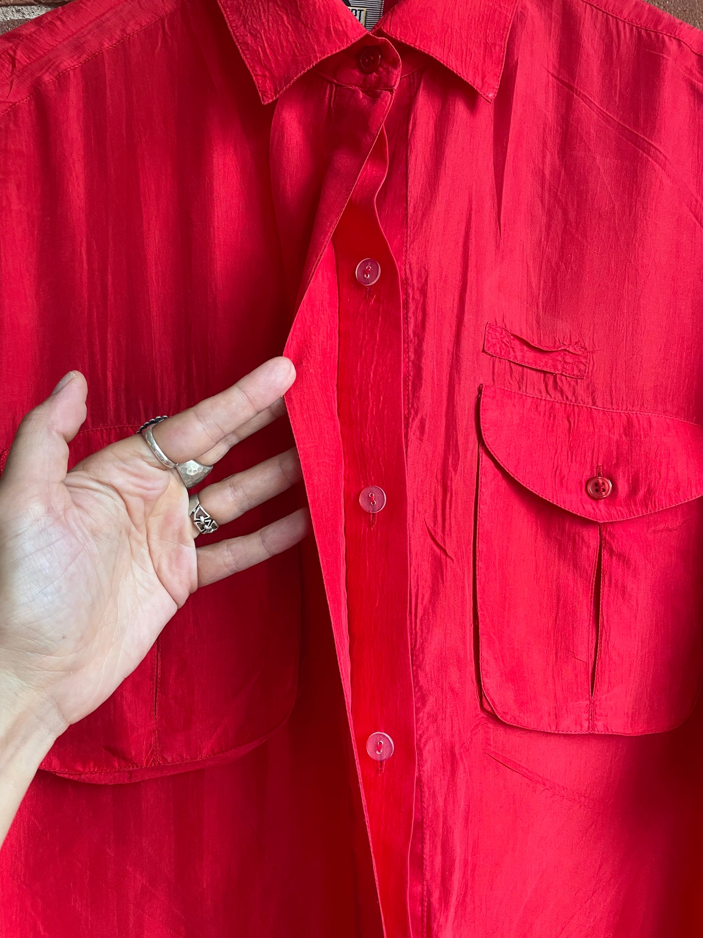 Claus Sport Silk Button Down SS2-3