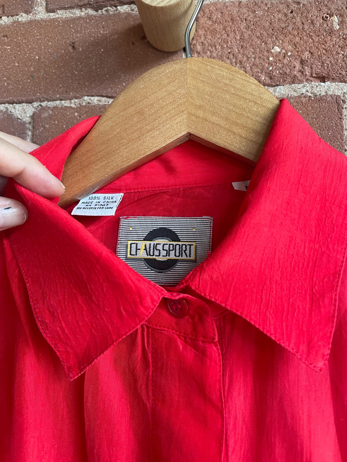 Claus Sport Silk Button Down SS2-3