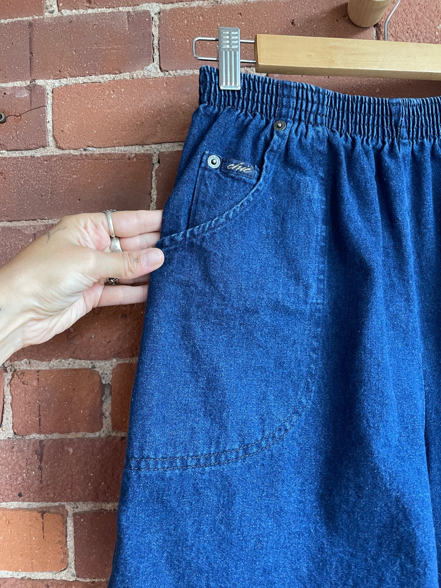 Chic Elastic Jean Shorts SS1