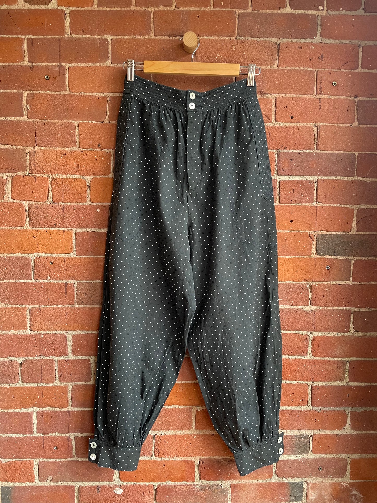 Caron Callahan Polka Dot Balloon Pants SS1