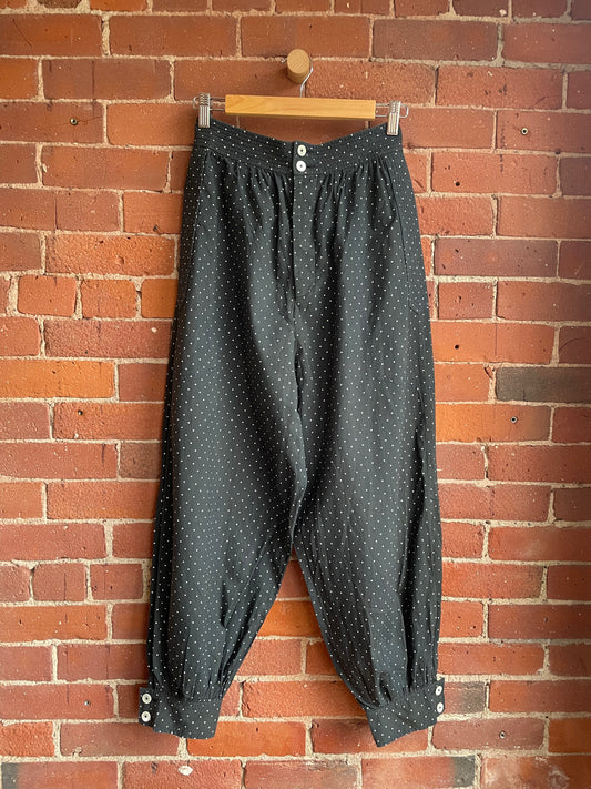 Caron Callahan Polka Dot Balloon Pants SS1