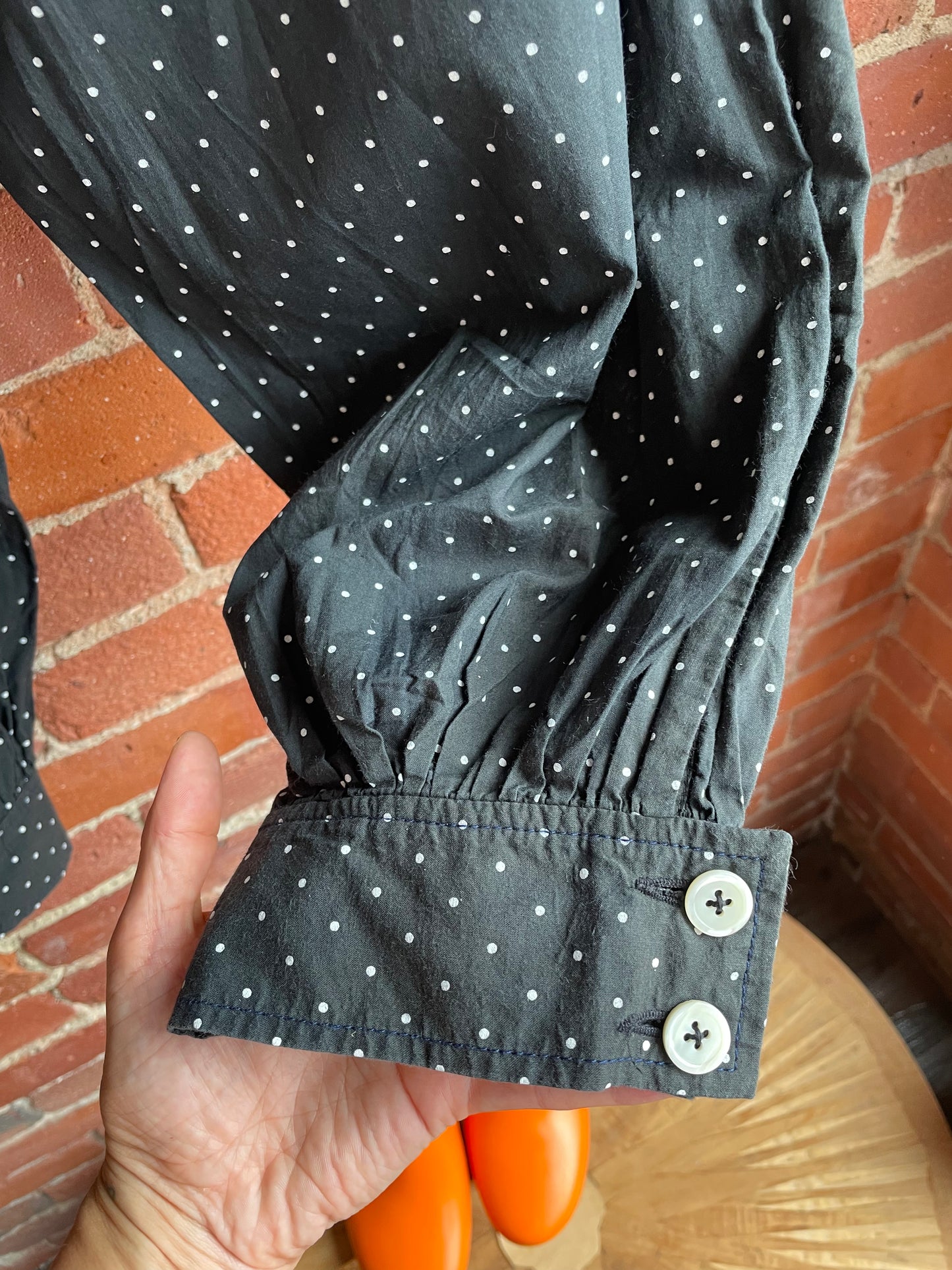 Caron Callahan Polka Dot Balloon Pants SS1