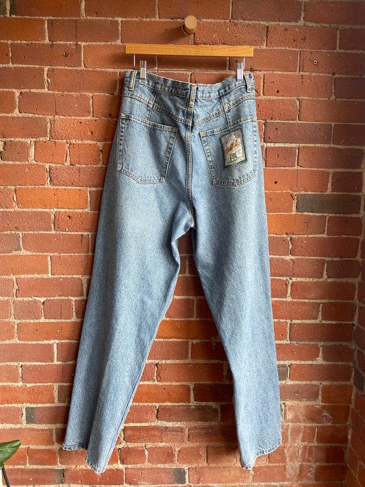 Vintage Buffalo Pleated Jeans SS3