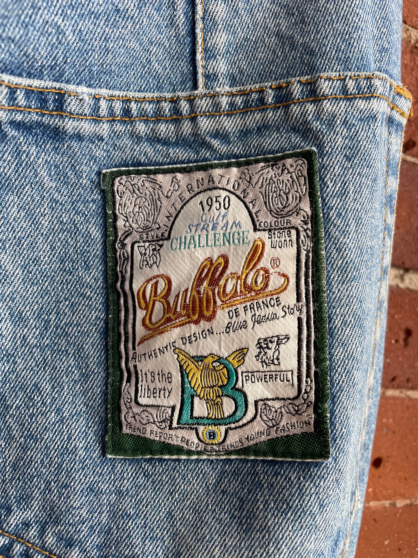 Vintage Buffalo Pleated Jeans SS3