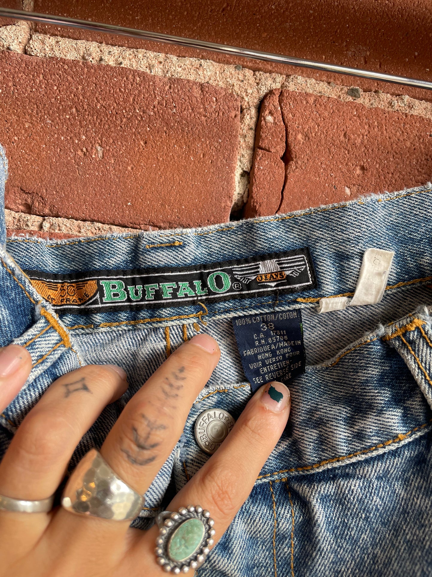 Vintage Buffalo Pleated Jeans SS3
