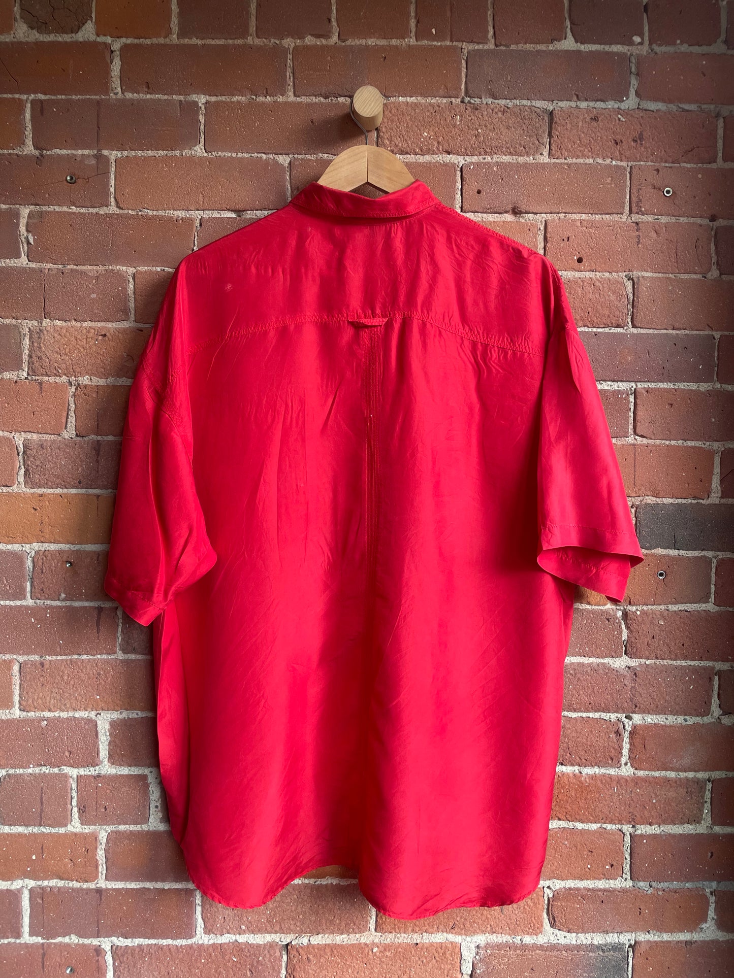 "One Resource" Short Sleeve Silk Button Down SS3