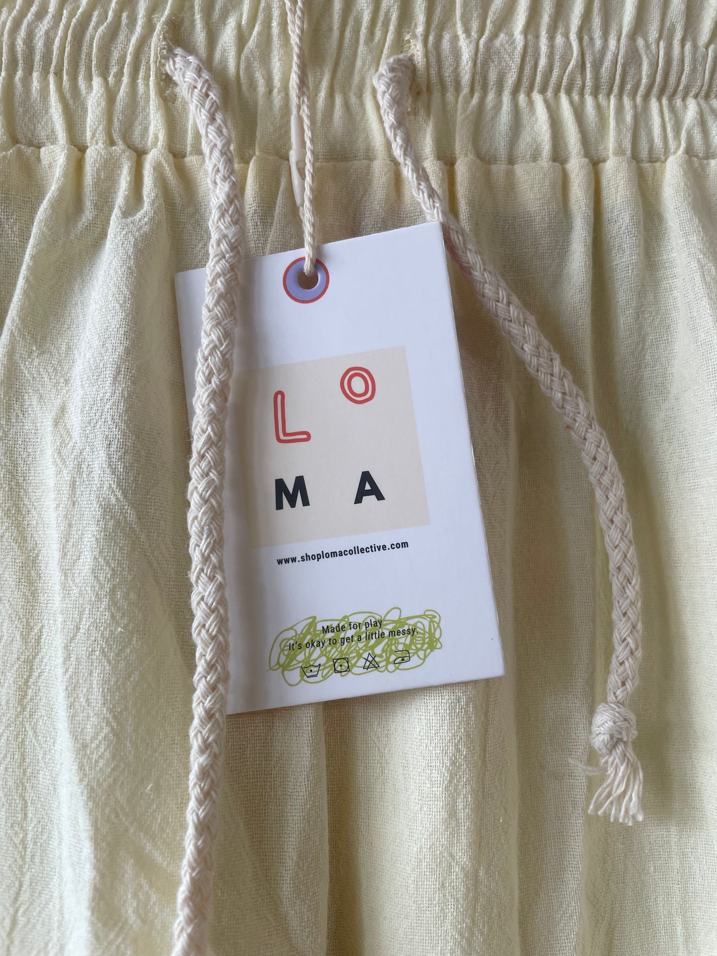 LOMA Lil Ones Track Pants - Neon Stripe or Peach with White Stripe