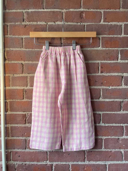 Lil Ones Pink Plaid Pants 2T-5T