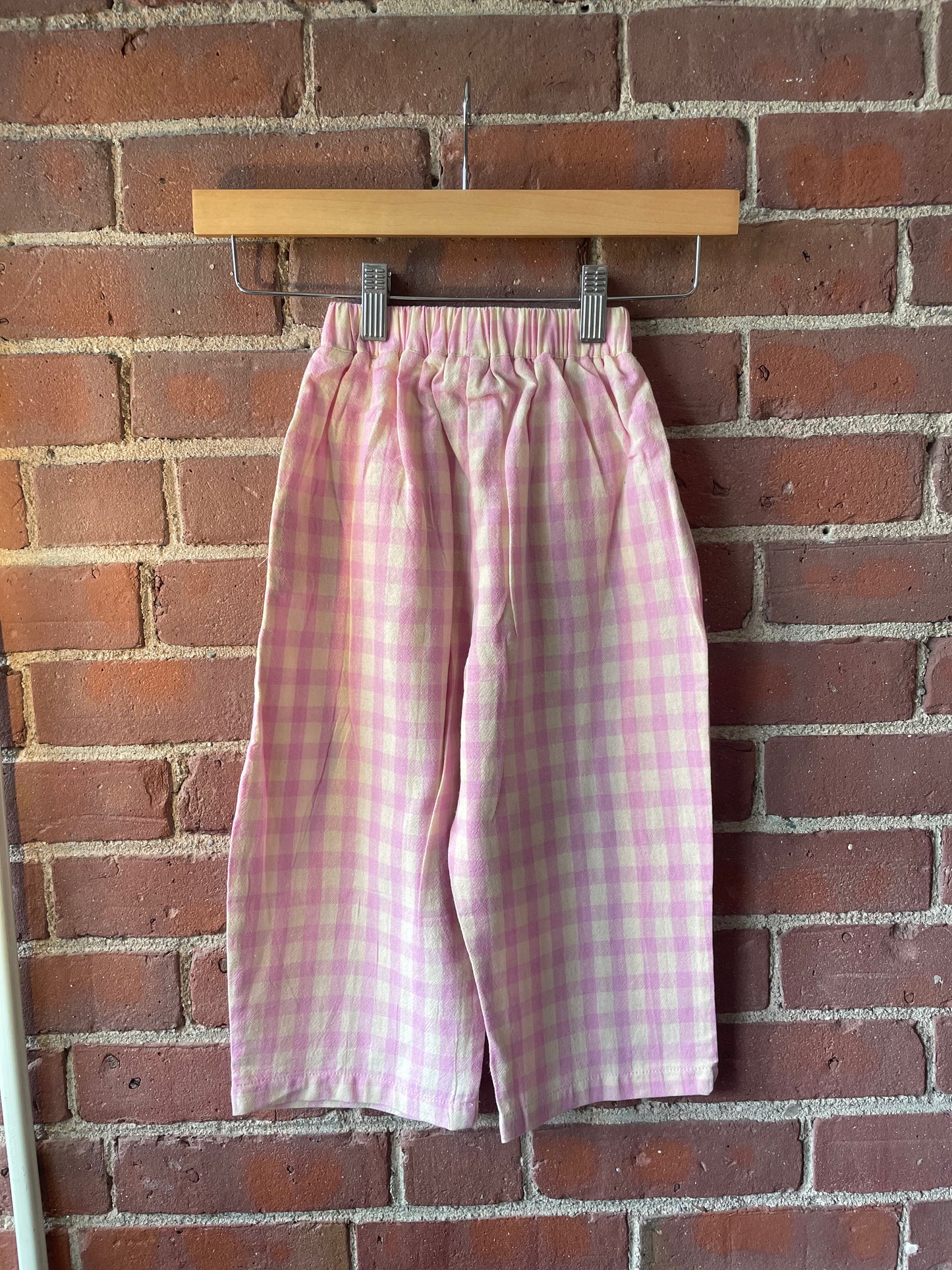 Lil Ones Pink Plaid Pants 2T-5T