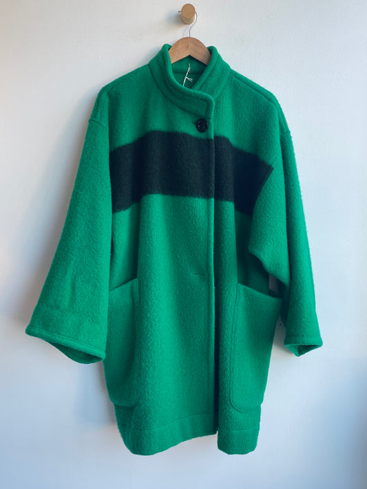 Molly's Emerald Green Winter Wool Coat SS1-2