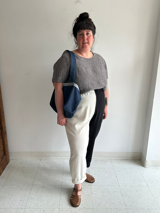 Marked down from $240: Laurs Kemp silk colorblock pants S-2XL