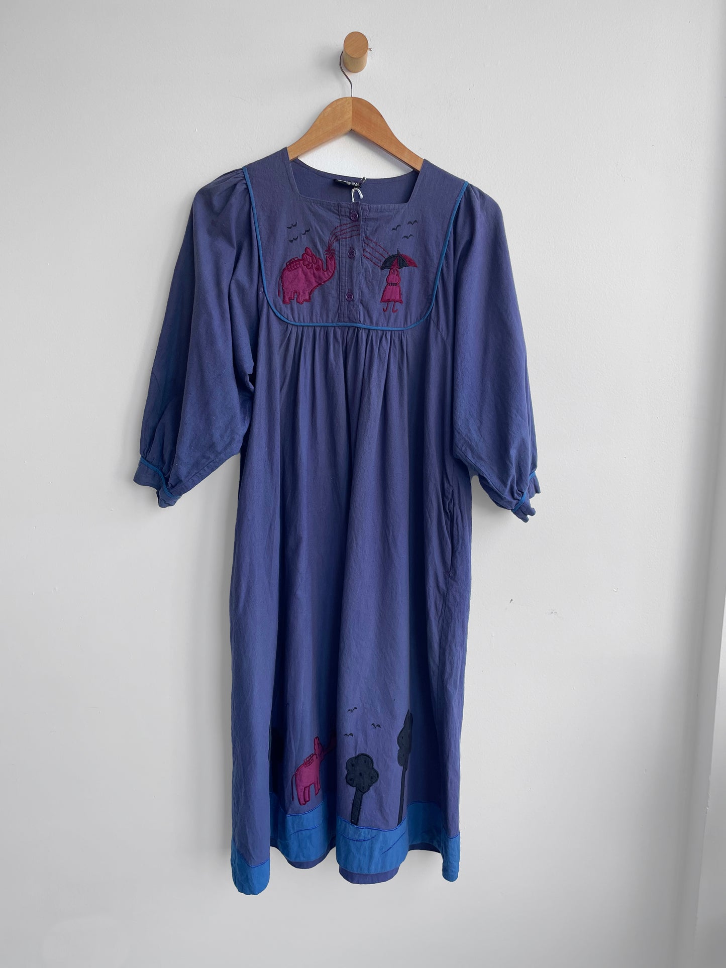 Flannel Elephant Dress SS2