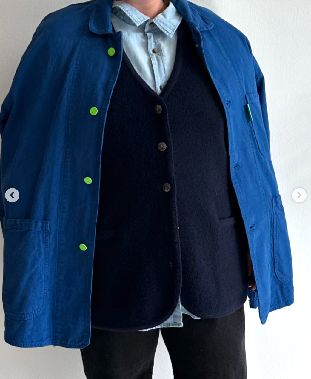 Meals blueberry forager coat S,L,XL